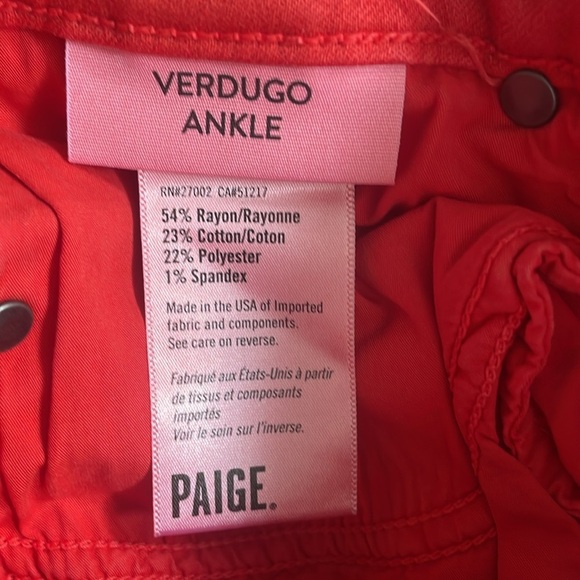 Paige ‘Verdugo Ankle’ Raw Edge Skinny Jeans - Picture 11 of 13